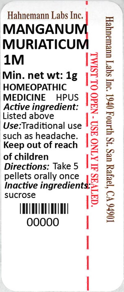 Manganum Muriaticum 1M 1g - Manganum Muriaticum 1M 1g